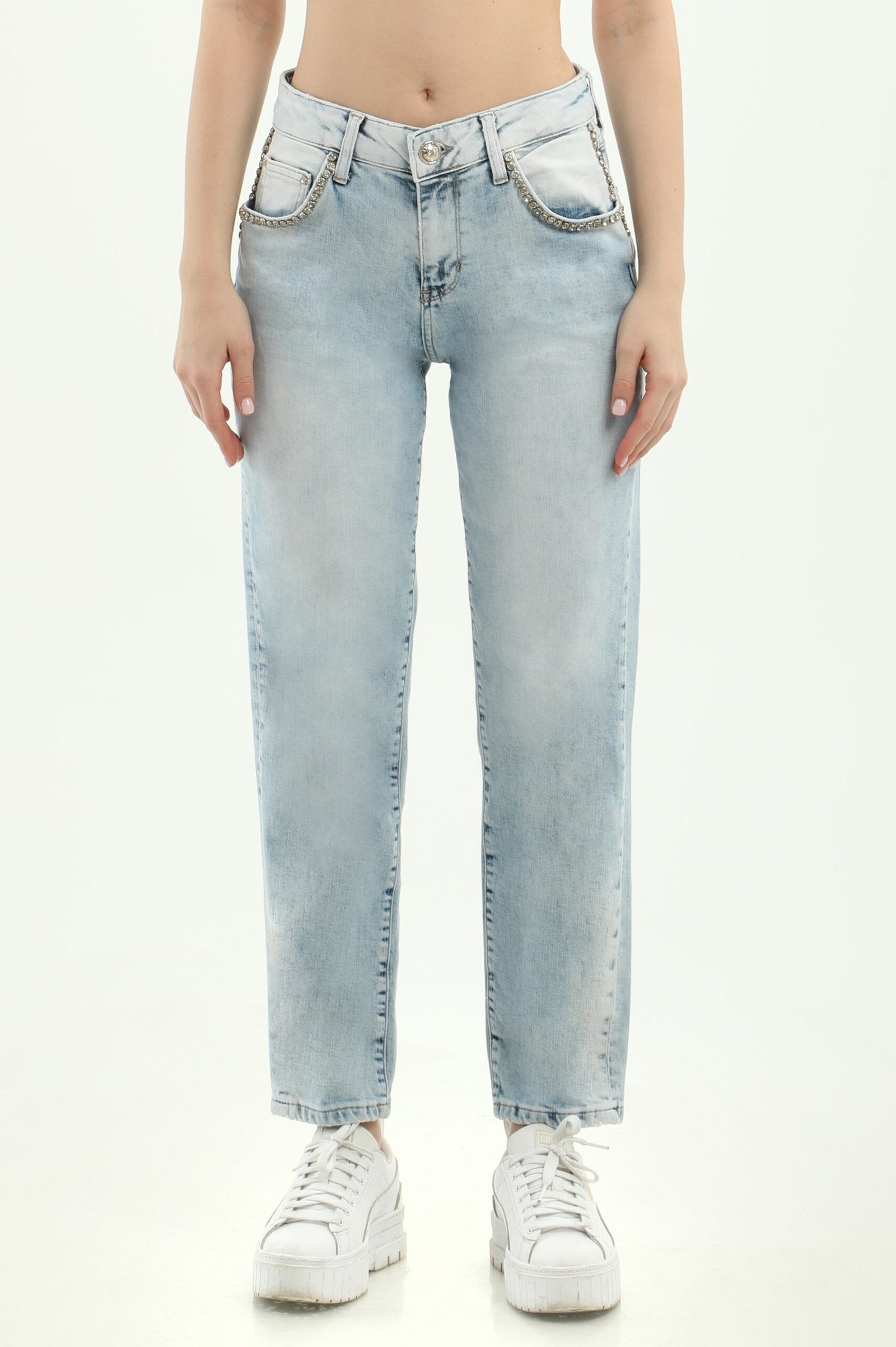 Ebony Boyfriend Jeans